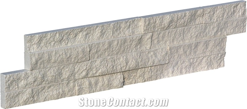 White Limestone,Limra/Lymra White Limestone Splitted Z Shape Culture Stone,Ledge Stone,Wall Cladding Panel,Stacked Stone Veneer( Corner Stone, Brick Stacked Stone),Exposed Wall Stone