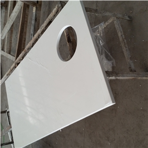 Glacier White Quartz Countertop