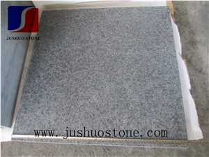 Black Granite Flamed Tile,G684 Flamed Flooring Tiles,Fuding Black Granite Tile,Black Granite