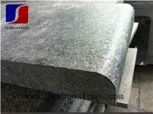Black Granite Flamed Tile,G684 Flamed Flooring Tiles,Fuding Black Granite Tile,Black Granite