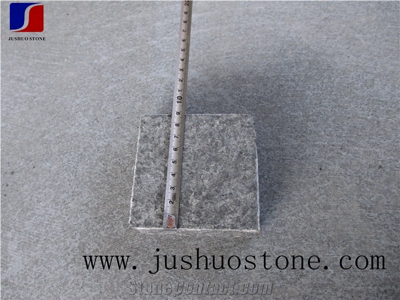 G684 China Black Basalt Black Galaxy Black Pearl Fuding Black Cleft Natural Split Cube Paver