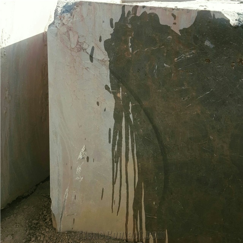 Golden Black Marble Blocks, Black and Gold Marble, Marshal Marble