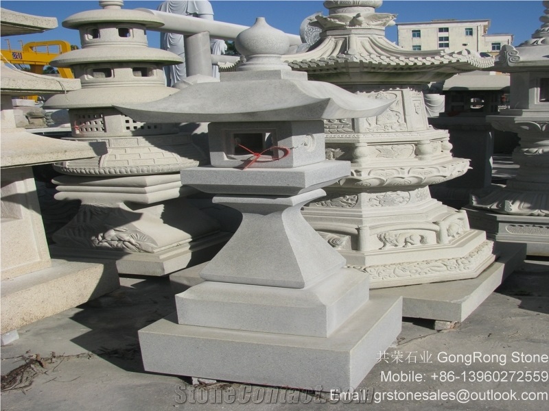 White Granite Lanterns