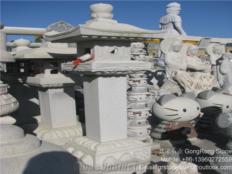 White Granite Lanterns