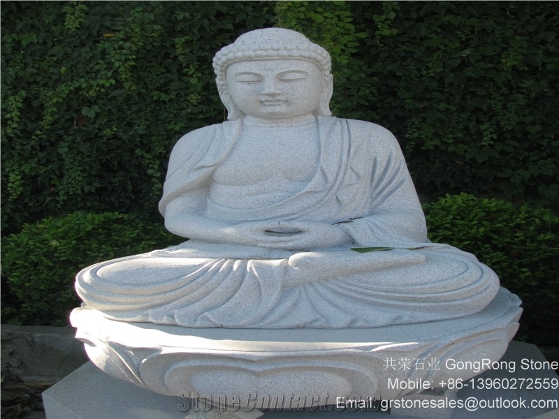 White Granite Religious Statues