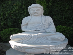 White Granite Religious Statues