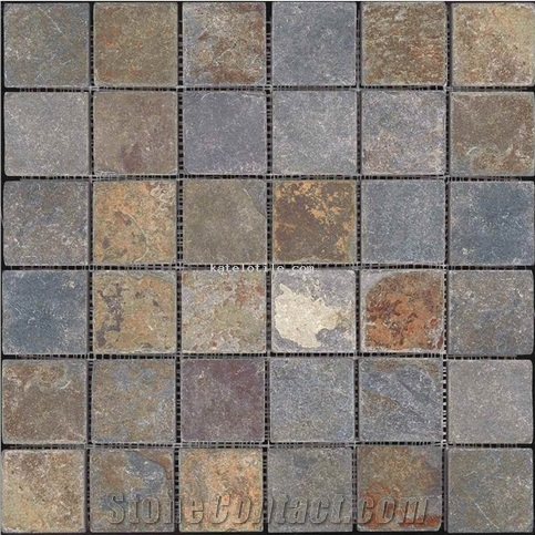 Mosaic Slate Stone Tile Sheets