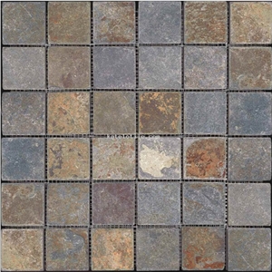 Mosaic Slate Stone Tile Sheets