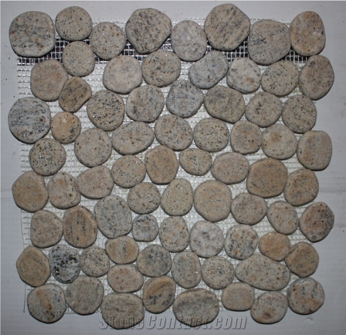 Pebble Mosaic Paving Stone Tiles