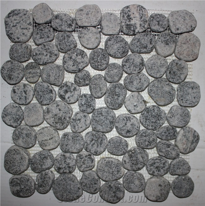 Pebble Mosaic Paving Stone Tiles