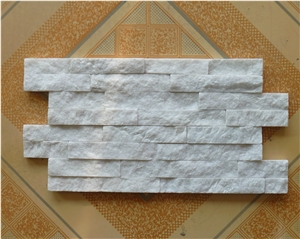 White Color Quartzite Wall Covering White Color Quartzite Wall Covering