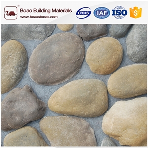 Pebble Stones Small Cobble River Rock Stones Wall Cladding