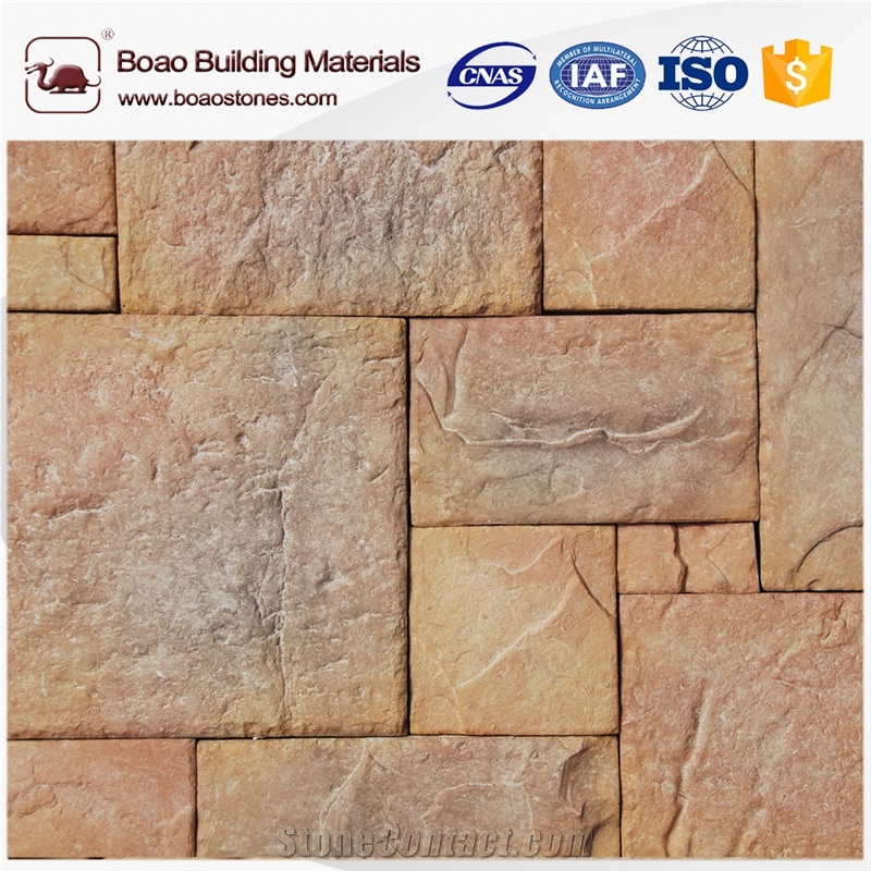 Wholesale Wall Decorative Faux Stone 3d Effect Wall Stone Cladding