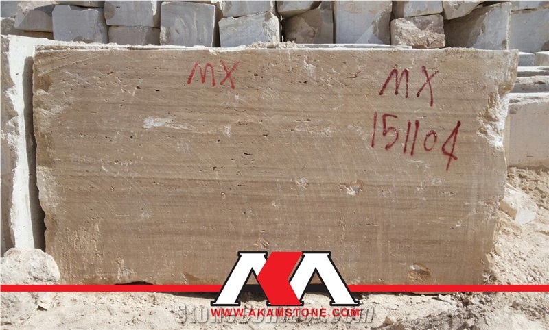 Dark Beige Travertine Blocks