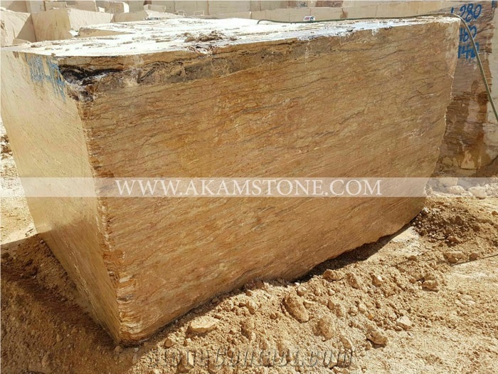 Walnut Travertine Blocks
