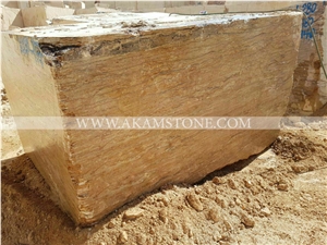 Walnut Travertine Blocks