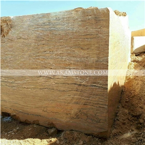 Walnut Travertine Blocks