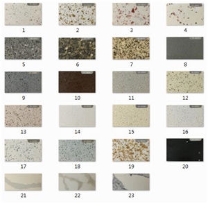 White Artificial Quartz Countertop, Vanity Top