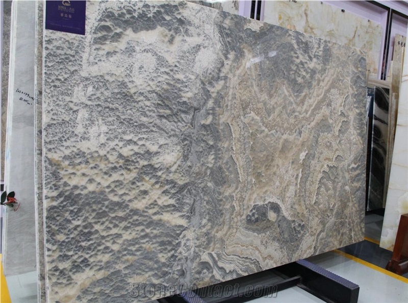 Cebrino Onyx,Zebrino Onyx,Humo Onyx, Humo Gray Onyx in China Market,Natural Stone