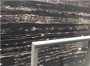China Nero Portoro Marble,Silver White Dragon Marble,Silver Portoro Marble,Silver White Marble,In China Stone