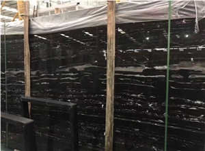 China Nero Portoro Marble,Silver White Dragon Marble,Silver Portoro Marble,Silver White Marble,In China Stone