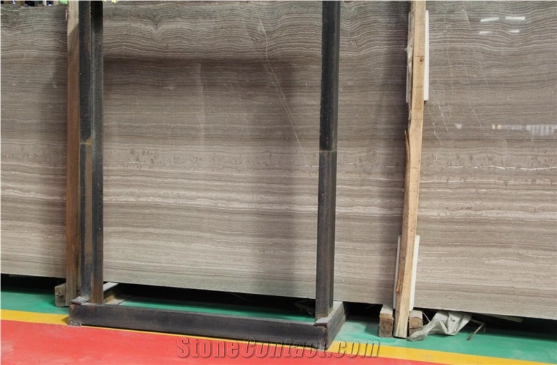 Coffee Grain Marble Wooden Brown Slab Project Floor Tile Use