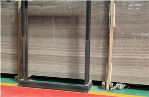 Coffee Grain Marble Wooden Brown Slab Project Floor Tile Use