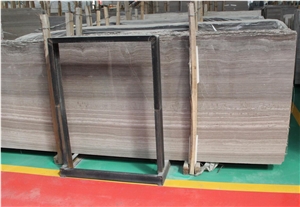 Coffee Grain Marble Wooden Brown Slab Project Floor Tile Use