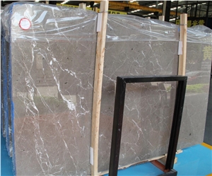 Dior Grey Marble Polished Slab For Project Tile Flooring