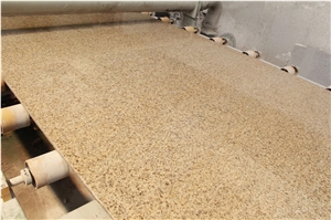 G682 Granite Slab,G3582 Granite,Rusty Yellow,Giallo Rusty,Yellow Rust Granite,Desert Gold,Giallo Fantasia,Giallo Ming,Ming Gold,Giallo Padang,Giallo Rustic,Gold Leaf China,Golden Cristal,Golden Crysta