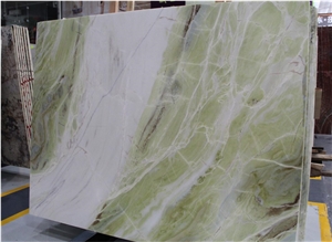 Green Onyx in China Market,Tile and Slab,Wall Cladding,A Grade Natural Stone,Own Factory and Quarry Owner with Ce Certificate,Big Gang Saw Slab in Large Stock and Cheap Price,Floor