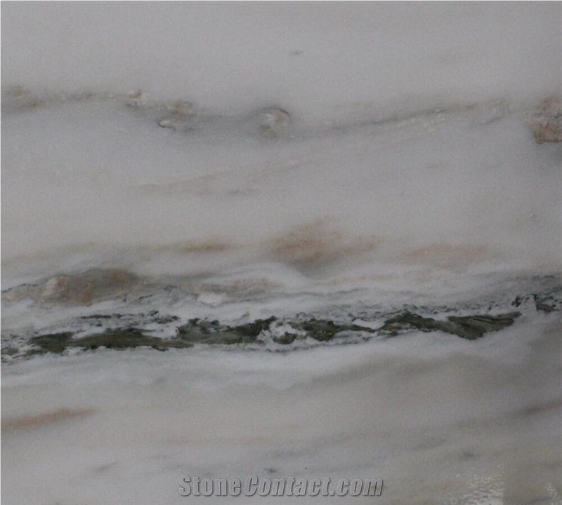 Jade Landscape Marble Royal Jasper White Slab For Floor Tile
