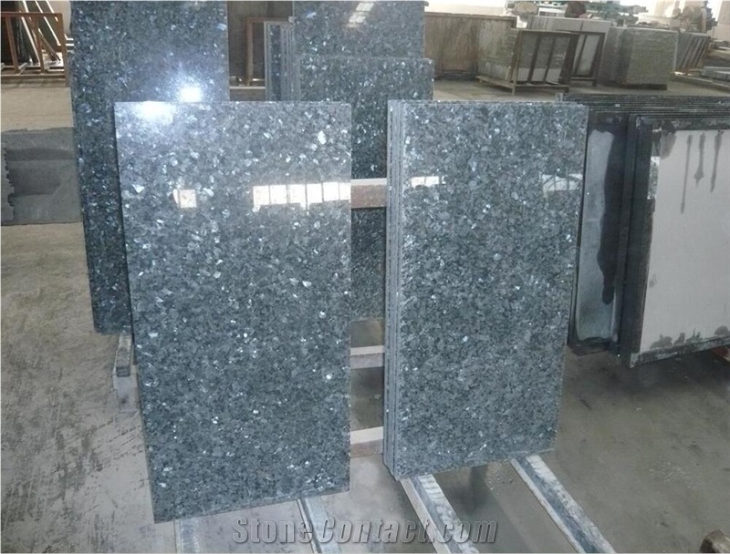 Labrador Blue Pearl Medio Sagasen Granite Polished Big Slab