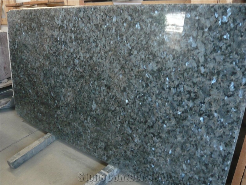 Labrador Blue Pearl Medio Sagasen Granite Polished Big Slab