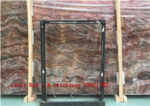 Louis Red Marble,Louis Black Red Marble,Louis Agate Marble,Louis Marble, Louis Black Red Agate,Louis Red Agate,Tile and Slab,Wall Cladding,A Grade Natural Stone,Own Factory and Quarry Owner with Ce
