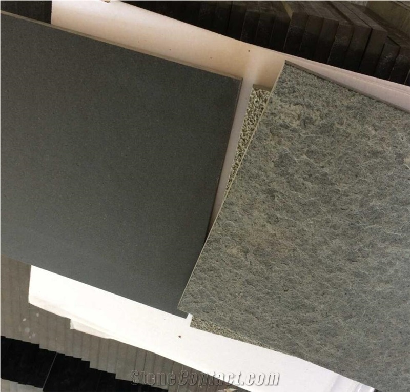 Mongolia Black Megu Black Basalt Slab Tile