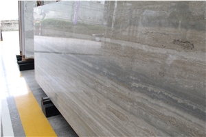 Ocean Blue Travertine  Travertino Romano Ocean Silver Slab
