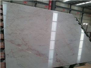 Turkey Shell Beige Marble Standard Slabs For Living Room Use