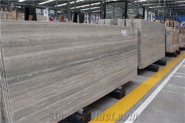Tarvertino Silvia Slab,Silver Travertine Slab,Tile and Slab,Wall Cladding,A Grade Natural Stone,Own Factory and Quarry Owner with Ce Certificate,Big Gang Saw Slab in Large Stock and Cheap Price,Floor