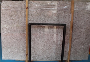 Turkey White Rose Beige Marble Polished Slab Project Use Turkey White Rose Beige Marble Polished Slab Project Use