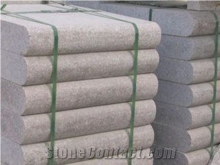 Chinese Popular Natural Stone Grey Granite Curbstone