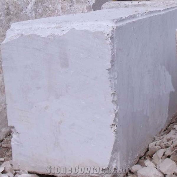 China Sichuan White Marble Block from Own Quarry