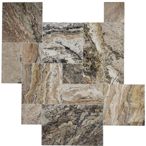 Silver Travertine Pattern