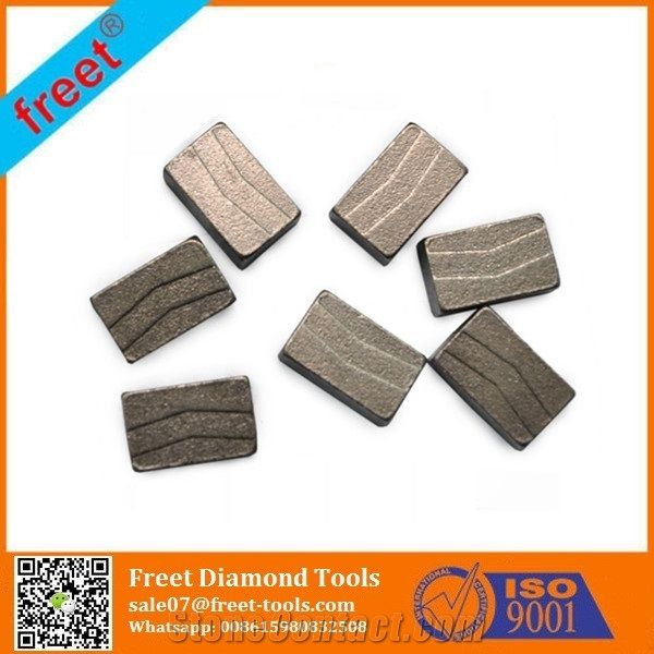 Diamond Saw Blade Wholesaler Of Power Tools Parts Metal Cutting Saw Diamond Segment for Large Blocks