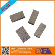 Diamond Segment for Granite Marble Cutting Disc Welding, Sandwich Type Segments Diamond Cutting Tools