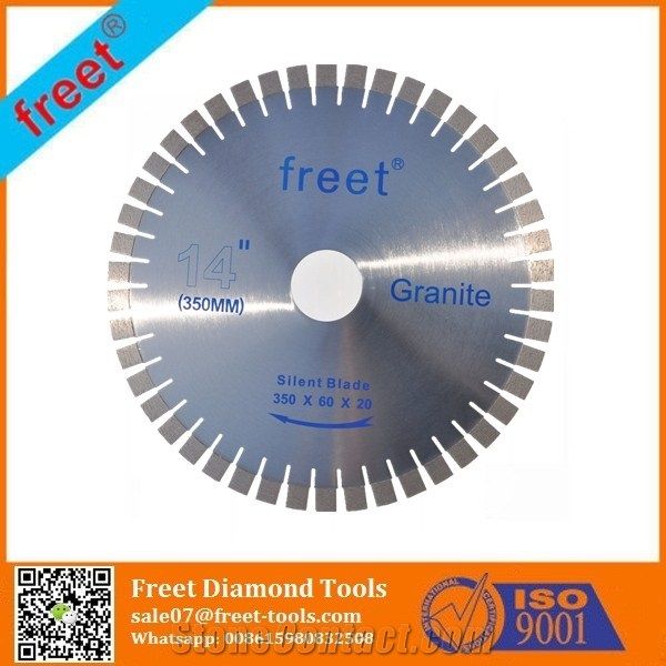 Freet Steel Core Circular Silent Saw Blade for Granite