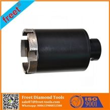 M14, 5/8"-11 Thread Screw Core Diamond Drill Bits for Stone Concrete