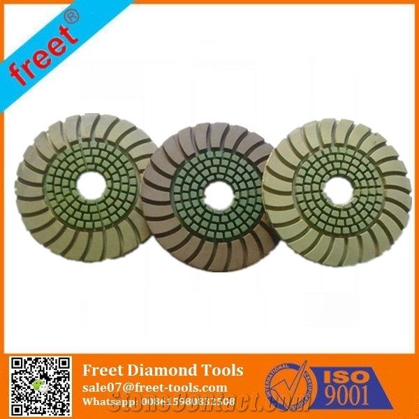 Resin Stone Diamond Polishing Pads for Stone/Concrete Grinding