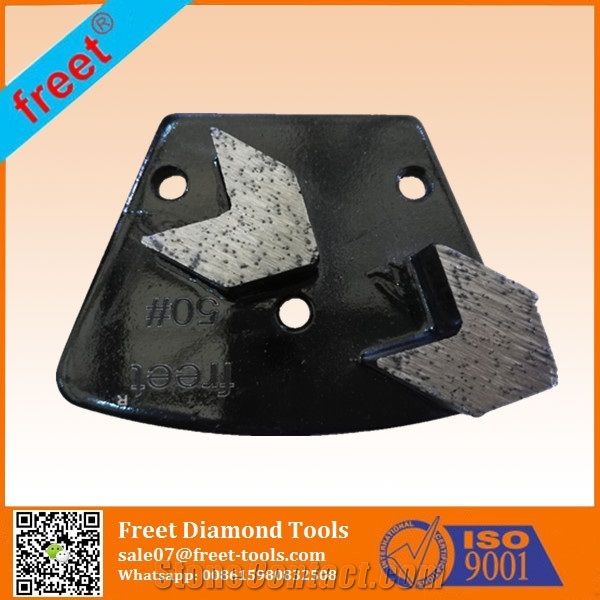 Segments Metal Bond Diamond Grinding Disc Concrete Grinding Tools