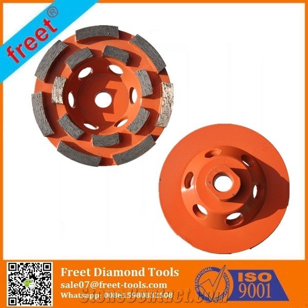 Single Row Diamond Cup Wheels Series for Concrete & Stone